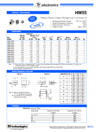 Datasheet HM55-121R3LF manufacturer Неопределенные