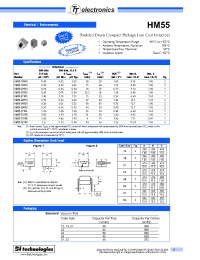 Datasheet HM55-141R3LF manufacturer Неопределенные
