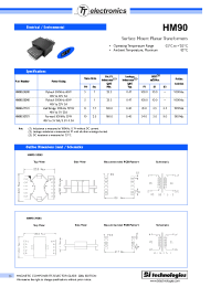 Datasheet HM90-24240TR manufacturer Неопределенные