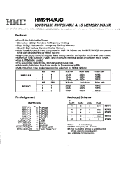 Datasheet HM9114A manufacturer Неопределенные