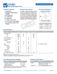 Datasheet HMJ5-PCB manufacturer Неопределенные