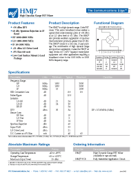 Datasheet HMJ7-PCB manufacturer Неопределенные