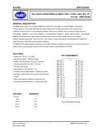 Datasheet HMN12816D-120I manufacturer Неопределенные