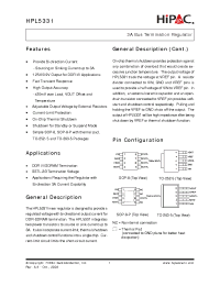 Datasheet HPL5331KAC-TR manufacturer Неопределенные