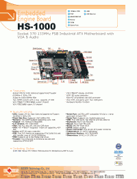 Datasheet HS-1000 manufacturer Неопределенные