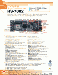 Datasheet HS-7002 manufacturer Неопределенные