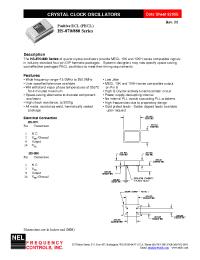 Datasheet HS-A870 manufacturer Неопределенные