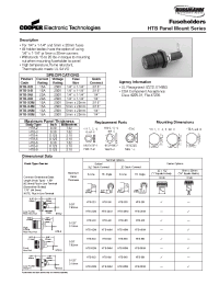 Datasheet HTB-X4I manufacturer Неопределенные