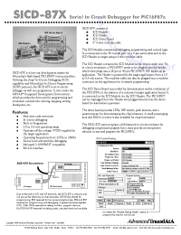 Datasheet ICD-87XS manufacturer Неопределенные