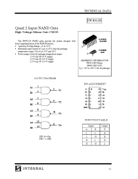 Datasheet IW4011BD manufacturer Неопределенные