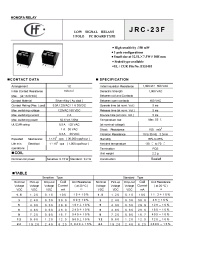 Datasheet JRC-23F241ZNILP manufacturer Неопределенные