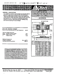 Datasheet JTDA50-2 manufacturer Неопределенные