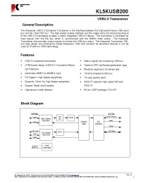 Datasheet KL5KUSB200 manufacturer Неопределенные