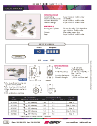Datasheet KO103D производства Неопределенные