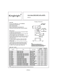 Datasheet KP-3216YC manufacturer Неопределенные