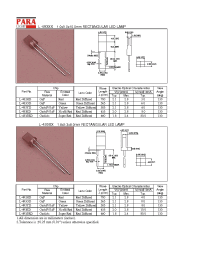 Datasheet L-483SRD manufacturer Неопределенные