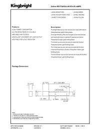 Datasheet L-914PGT manufacturer Неопределенные