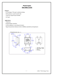 Datasheet LA212 manufacturer Неопределенные