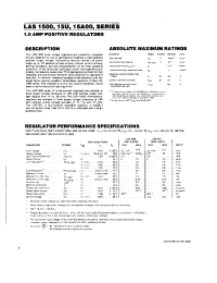 Datasheet LAS1500 manufacturer Неопределенные