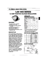 Datasheet LAS1505 manufacturer Неопределенные