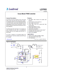 Datasheet LD7552 manufacturer Неопределенные