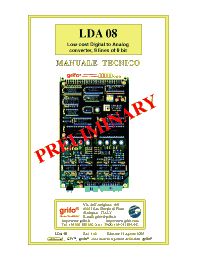 Datasheet LDA08 manufacturer Неопределенные