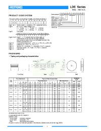 Datasheet LDECD3270 manufacturer Неопределенные