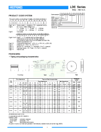 Datasheet LDEDC1820 manufacturer Неопределенные