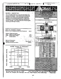 Datasheet LDR100SB manufacturer Неопределенные