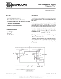 Datasheet LF580 manufacturer Неопределенные