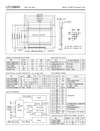 Datasheet LG128645 manufacturer Неопределенные