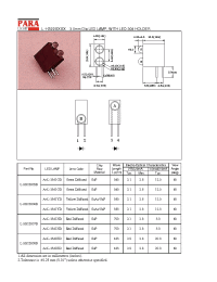 Datasheet L-H322007B manufacturer Неопределенные