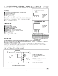 Datasheet LM1084S-2.85 manufacturer Неопределенные