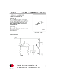 Datasheet LM7908 manufacturer Неопределенные