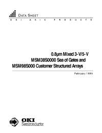 Datasheet MSM98S manufacturer Неопределенные