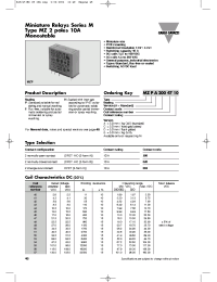 Datasheet MZPC0025710A manufacturer Неопределенные