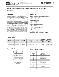 Datasheet N32T1630C1E manufacturer Неопределенные