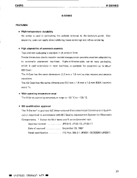 Datasheet NRU105K20 производства Неопределенные