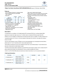 Datasheet NT128D64S88A0G-7K производства Неопределенные