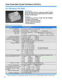 Datasheet OC160 manufacturer Неопределенные