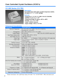 Datasheet OC-260-CAB-107BA-20 manufacturer Неопределенные