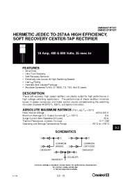 Datasheet OM5320RT manufacturer Неопределенные