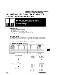 Datasheet OM60N10S manufacturer Неопределенные