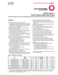 Datasheet OR2T10A-2BC256I manufacturer Неопределенные