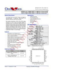 Datasheet OV09625-C00A manufacturer Неопределенные