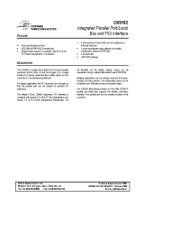 Datasheet OX9162 manufacturer Неопределенные