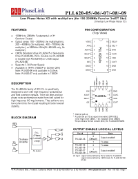 Datasheet P620-05OCL manufacturer Неопределенные