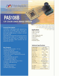 Datasheet PAS106BBA manufacturer Неопределенные