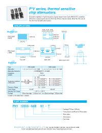 Datasheet PBV1632S-10DBN5-T manufacturer Неопределенные