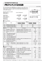 Datasheet PD25GB80 manufacturer Неопределенные